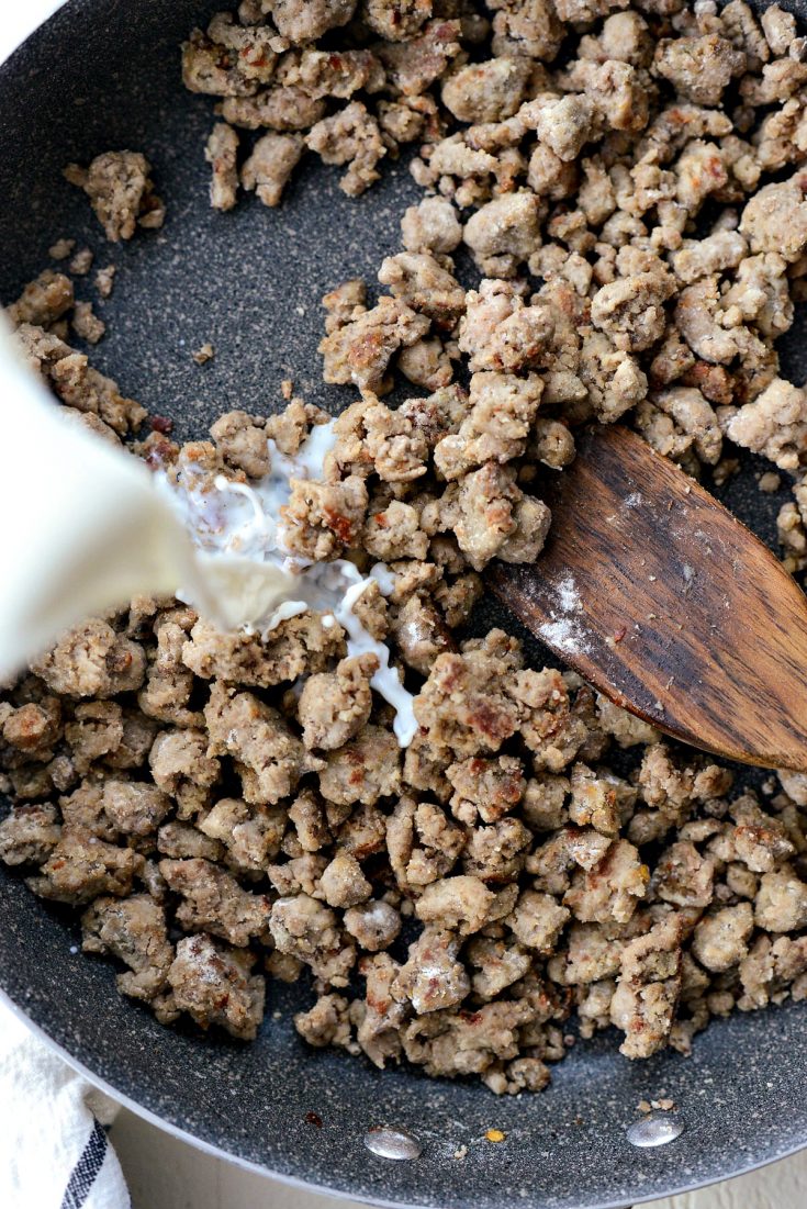 Turkey Sausage Breakfast Gravy Simply Scratch