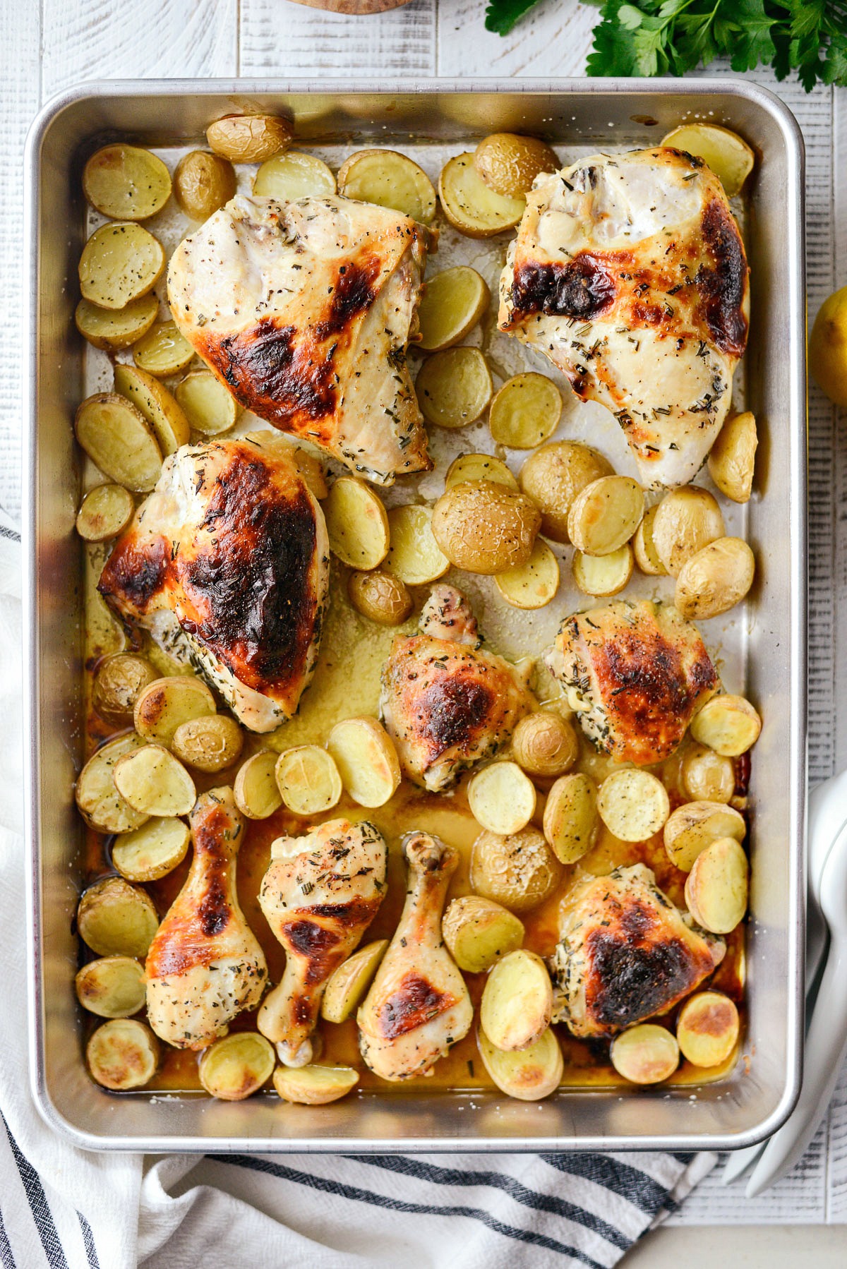 Buttermilk Roasted Chicken Dinner Simply Scratch