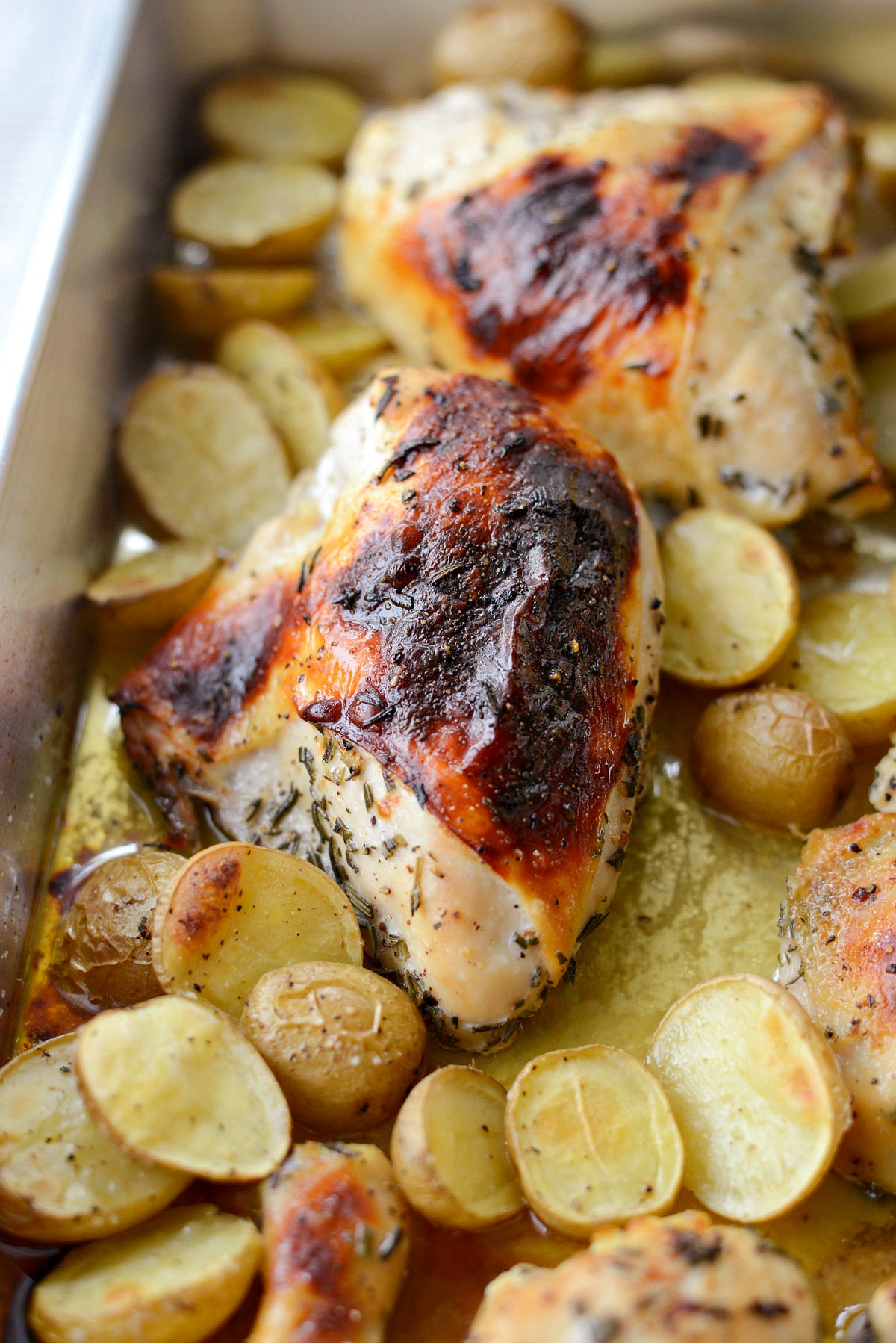 Buttermilk Roasted Chicken Dinner - Simply Scratch