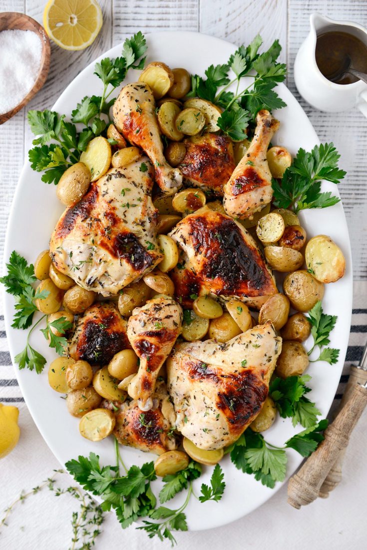 Buttermilk Roasted Chicken Dinner Simply Scratch