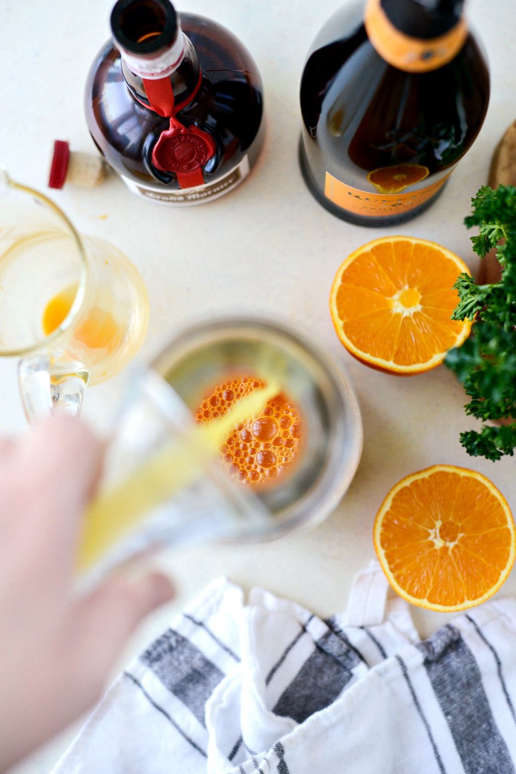 Carrot Orange Mimosas Simply Scratch