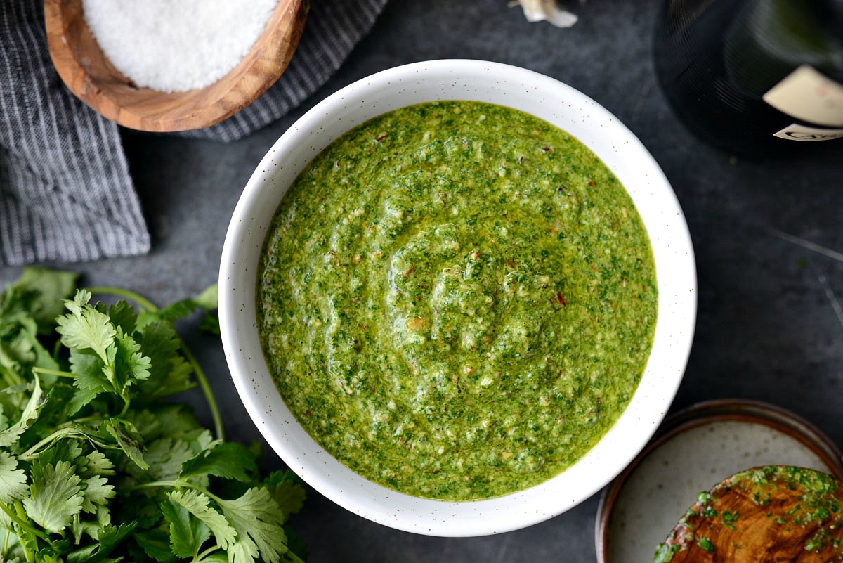 Easy Homemade Cilantro Pesto Simply Scratch