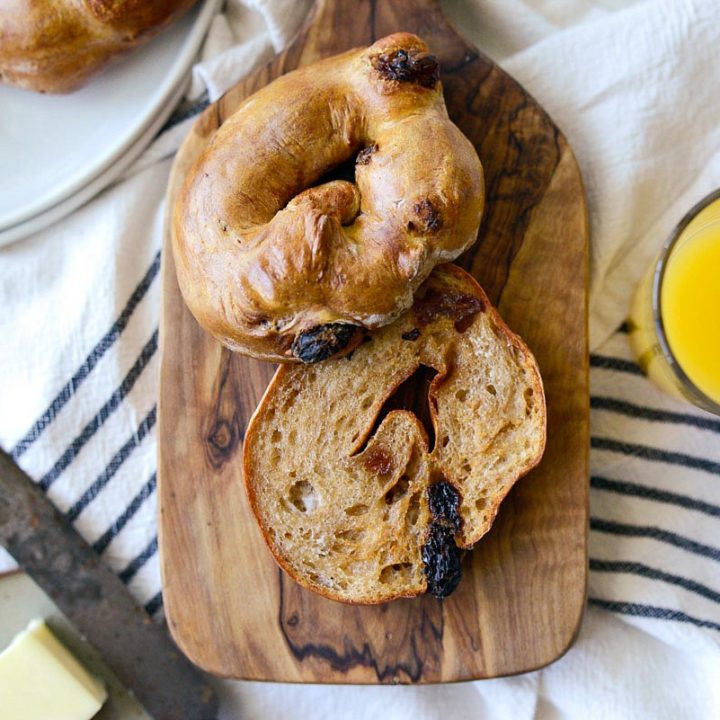 Air Fryer Cinnamon Raisin Bagels Simply Scratch