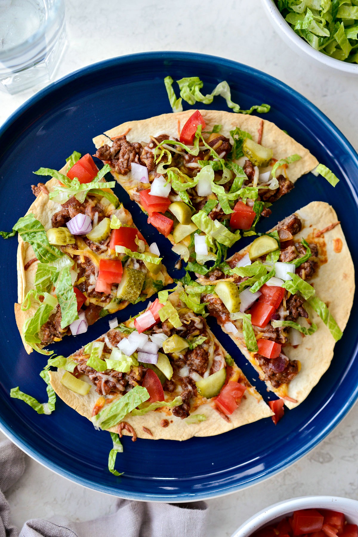 Cheeseburger Tortilla Pizza Simply Scratch
