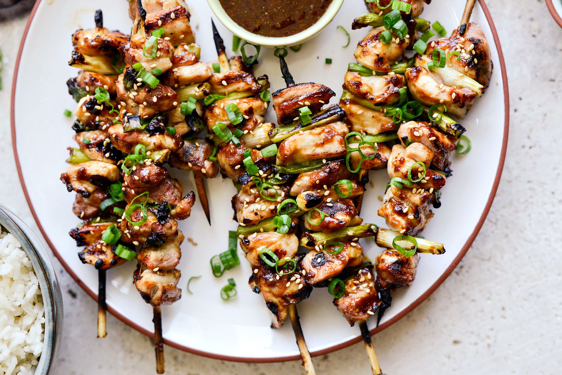 Chicken Yakitori Simply Scratch
