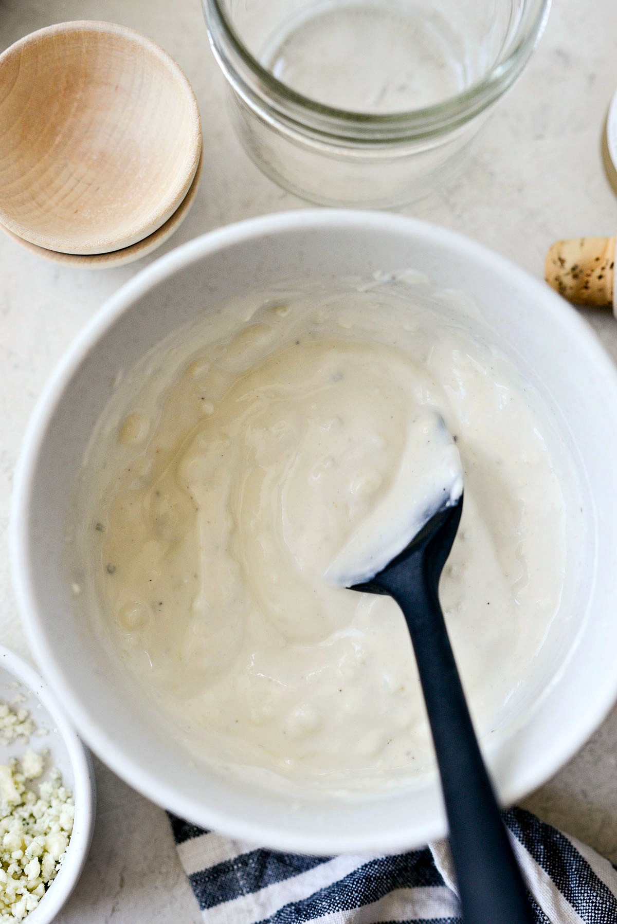 Greek Yogurt Blue Cheese Dressing Simply Scratch
