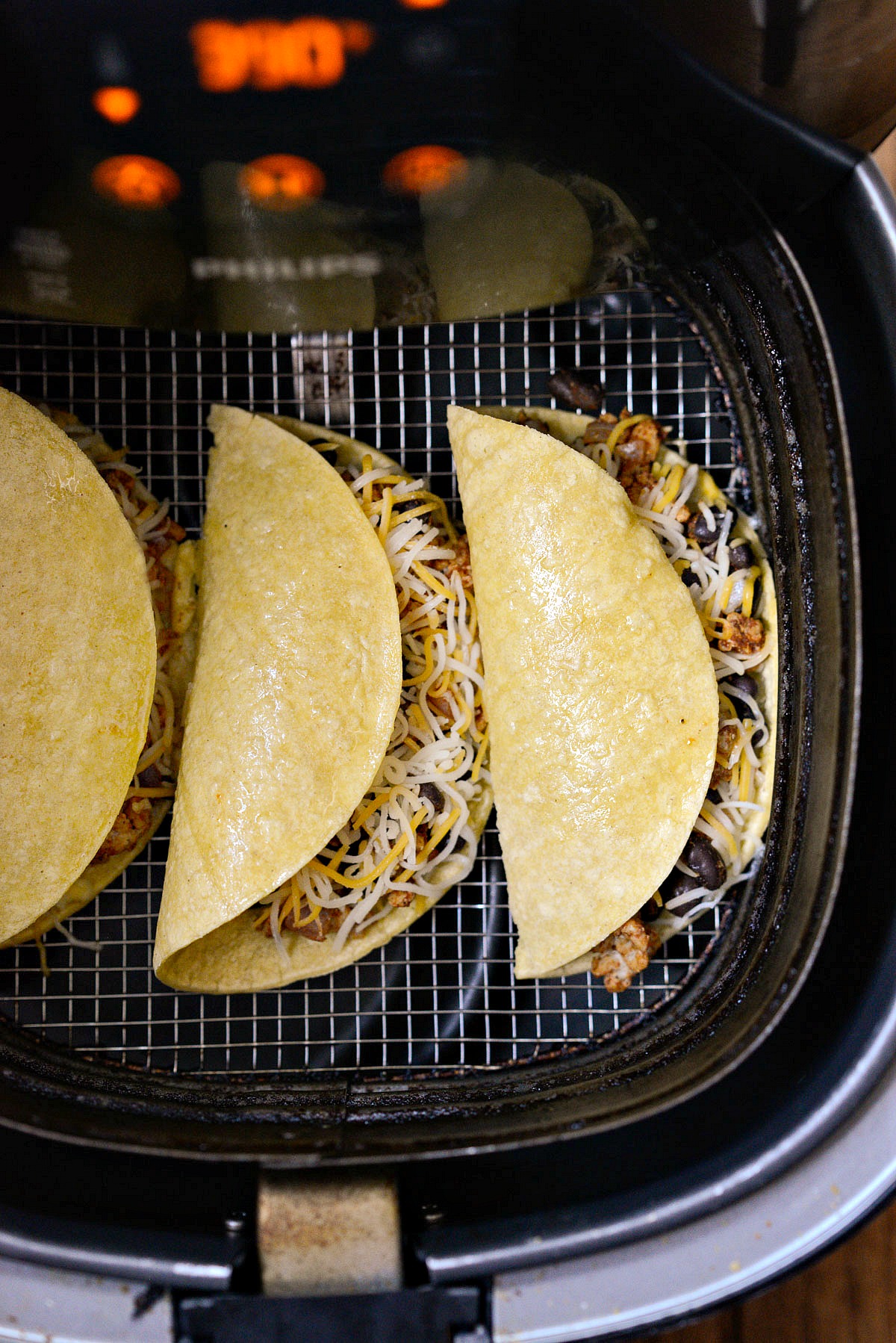 Air Fryer Chipotle Chicken Black Bean Tacos Simply Scratch