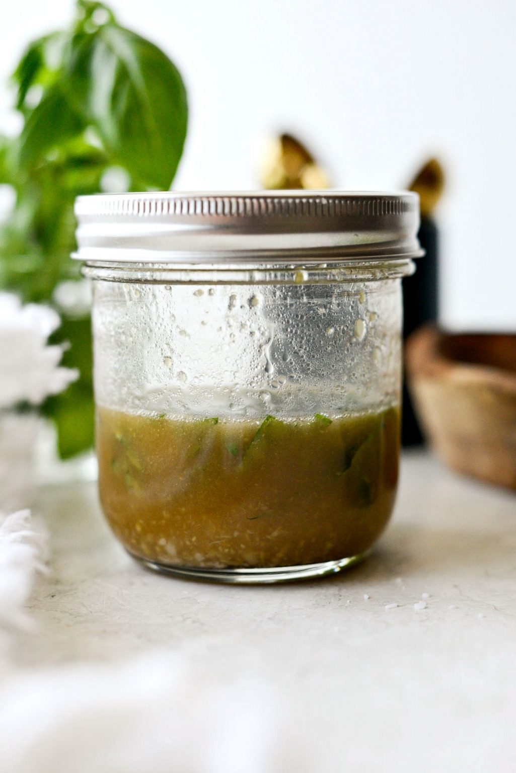 Asian Cabbage Slaw with Basil Ginger Dressing Simply Scratch
