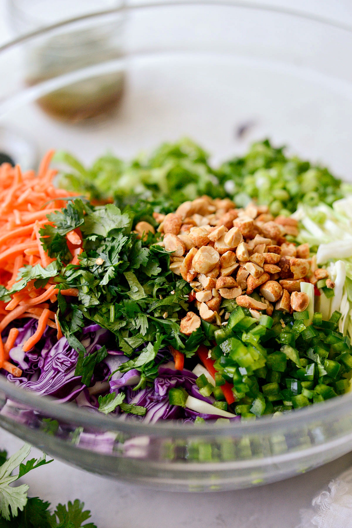 Asian Cabbage Slaw with Basil Ginger Dressing Simply Scratch