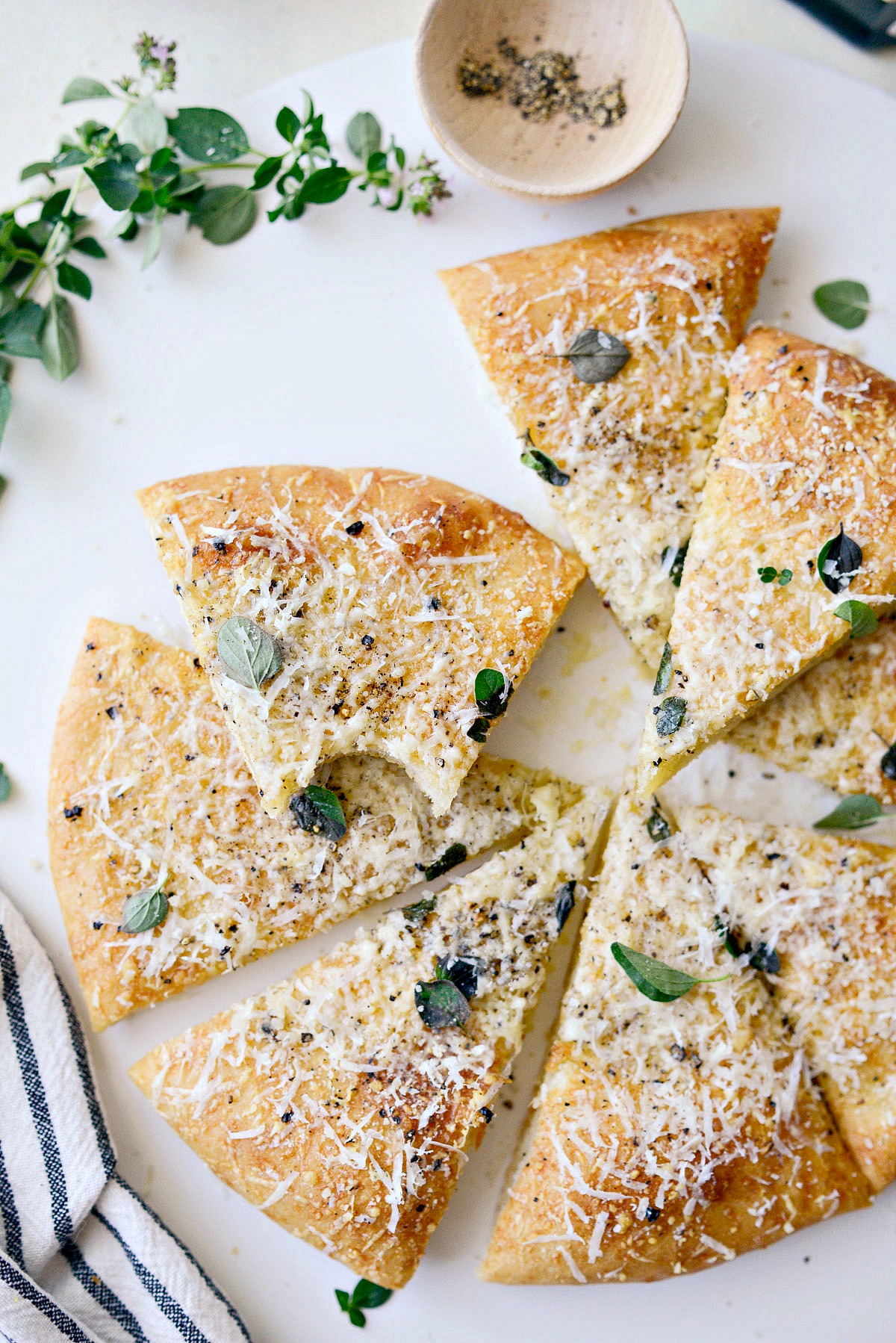 Cacio e Pepe Pizza - Simply Scratch