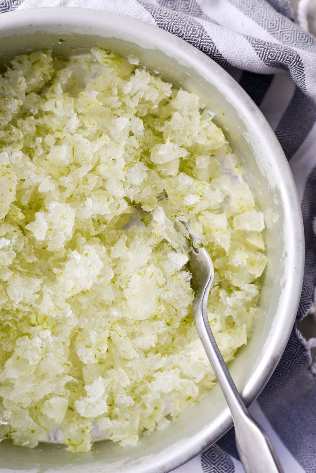 Gin and Tonic Granita Simply Scratch