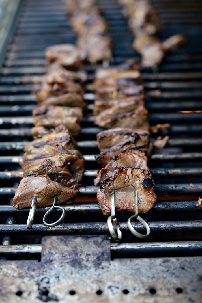 venison backstrap grilled