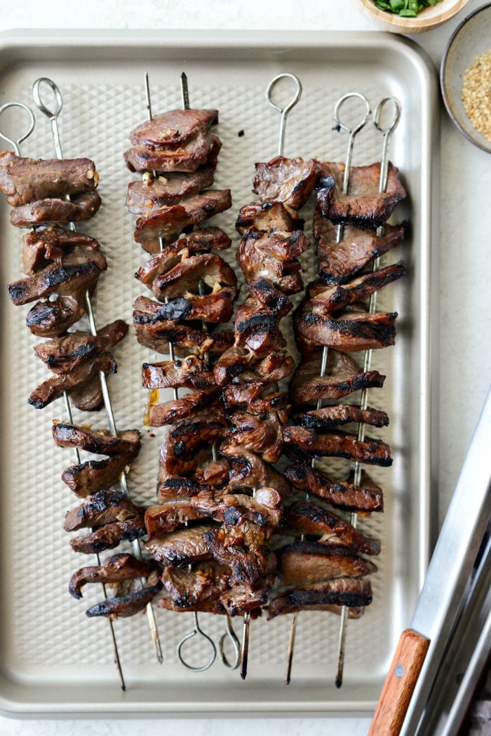 grilled venison backstrap hot off the grill