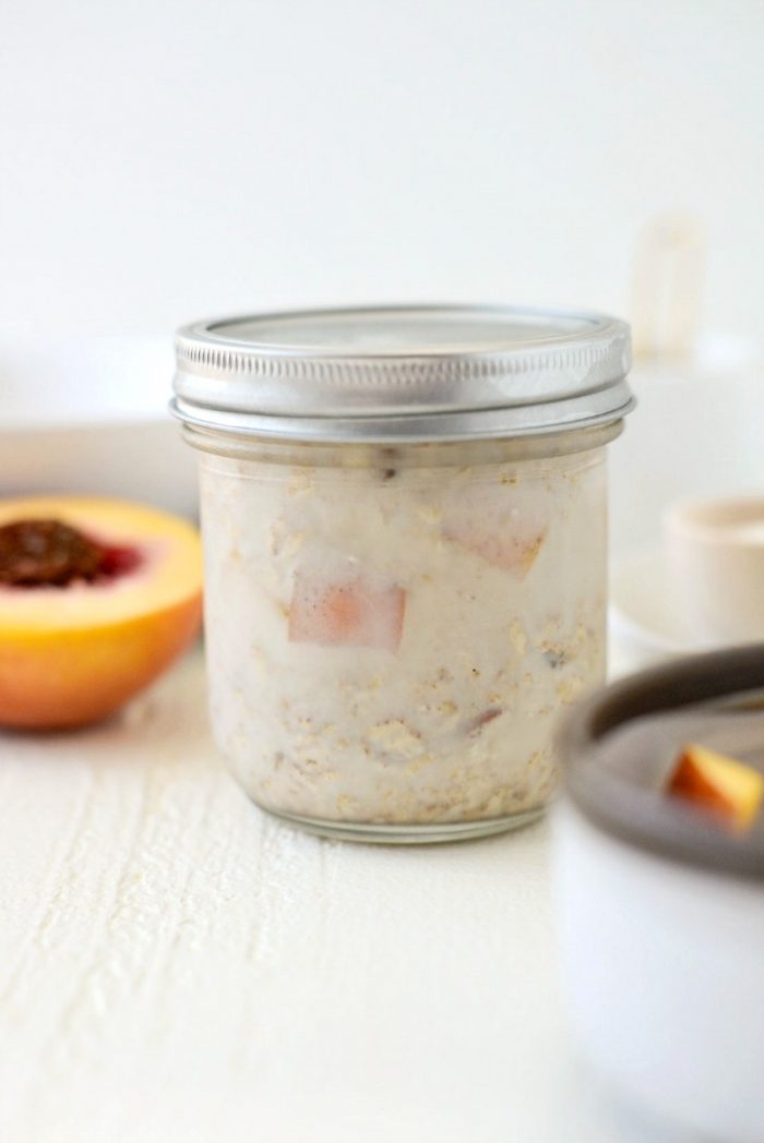 oats in jar with lid on