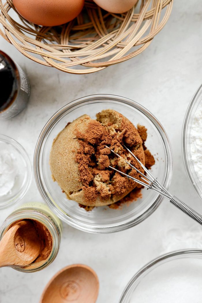 cinnamon and brown sugar