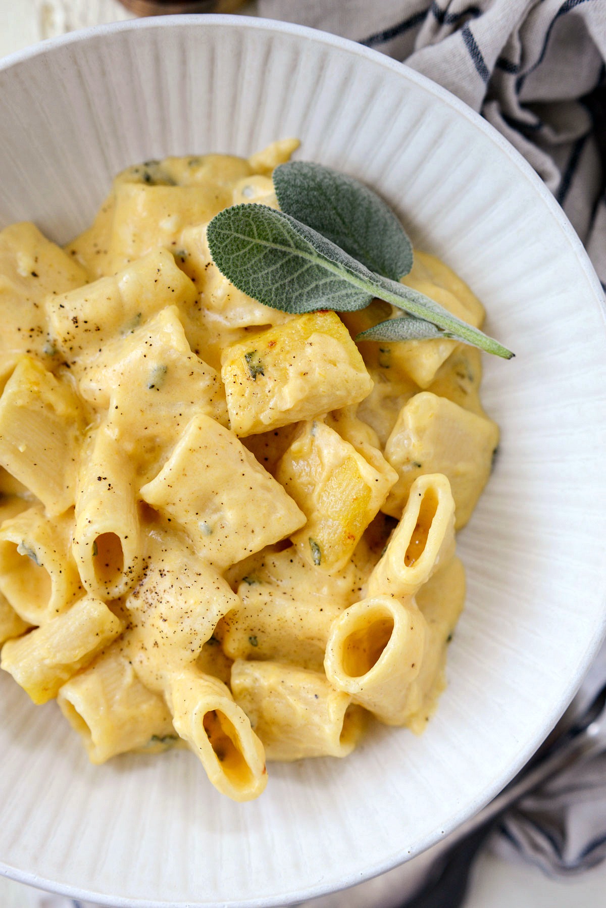 Cheesy Roasted Butternut Squash Rigatoni Simply Scratch