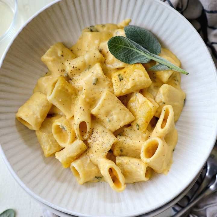 Cheesy Roasted Butternut Squash Rigatoni Simply Scratch