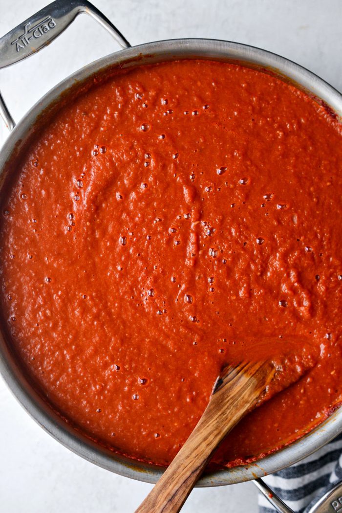 puree the marinara