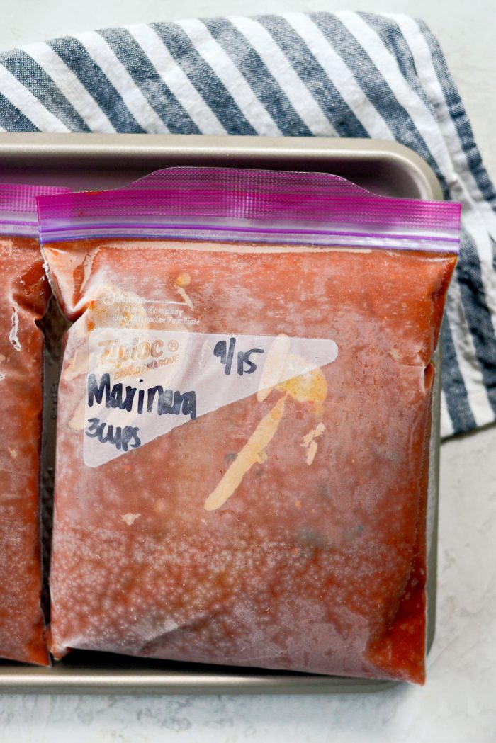 How to Freeze San Marzano Marinara