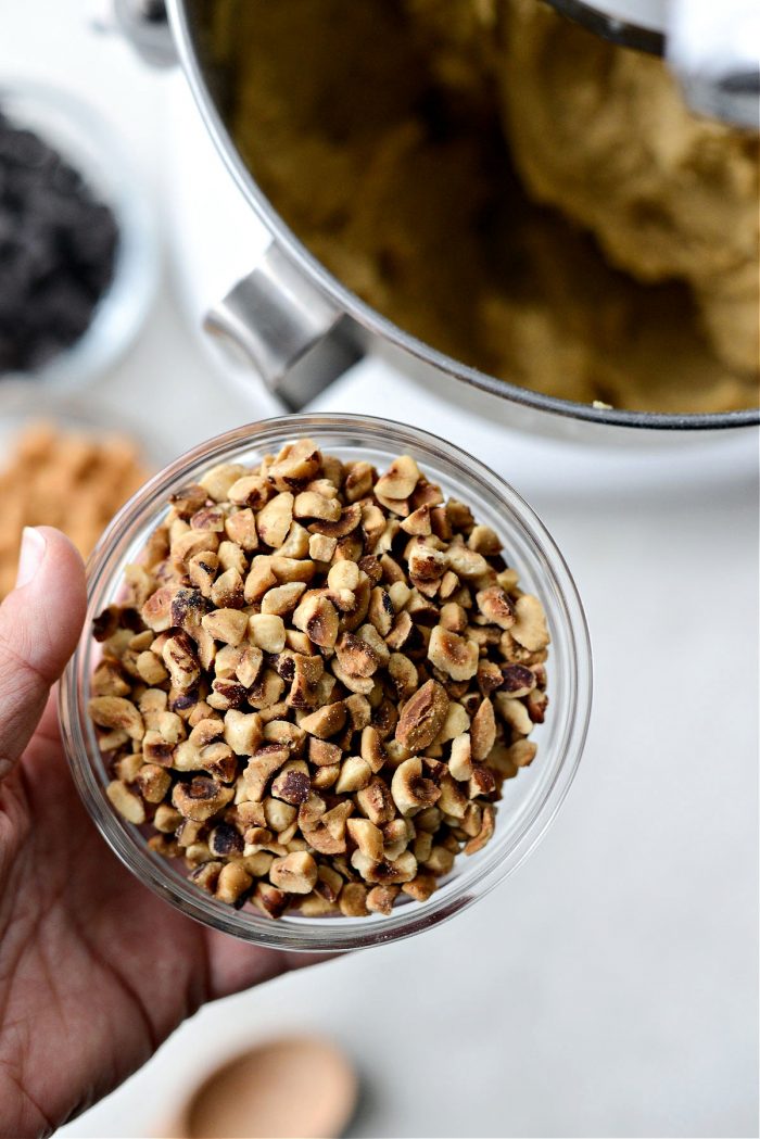 hazelnuts in a bowl