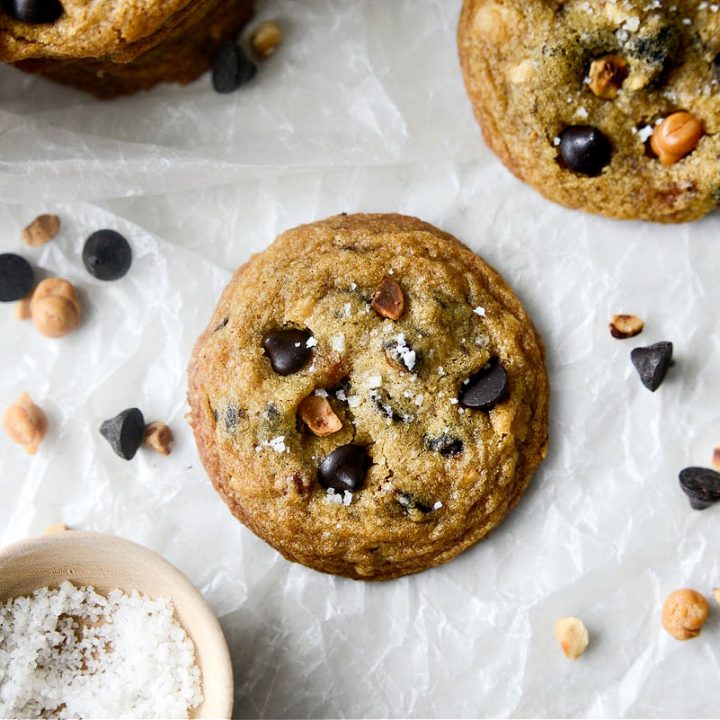 Salted Caramel Espresso Hazelnut Cookies Simply Scratch