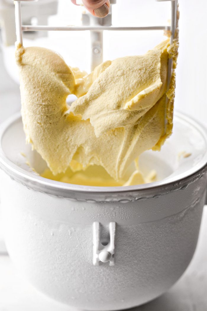 thick and gorgeous vanilla bean gelato!
