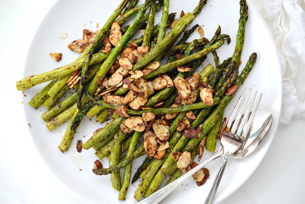 Air Fryer Balsamic Asparagus Simply Scratch