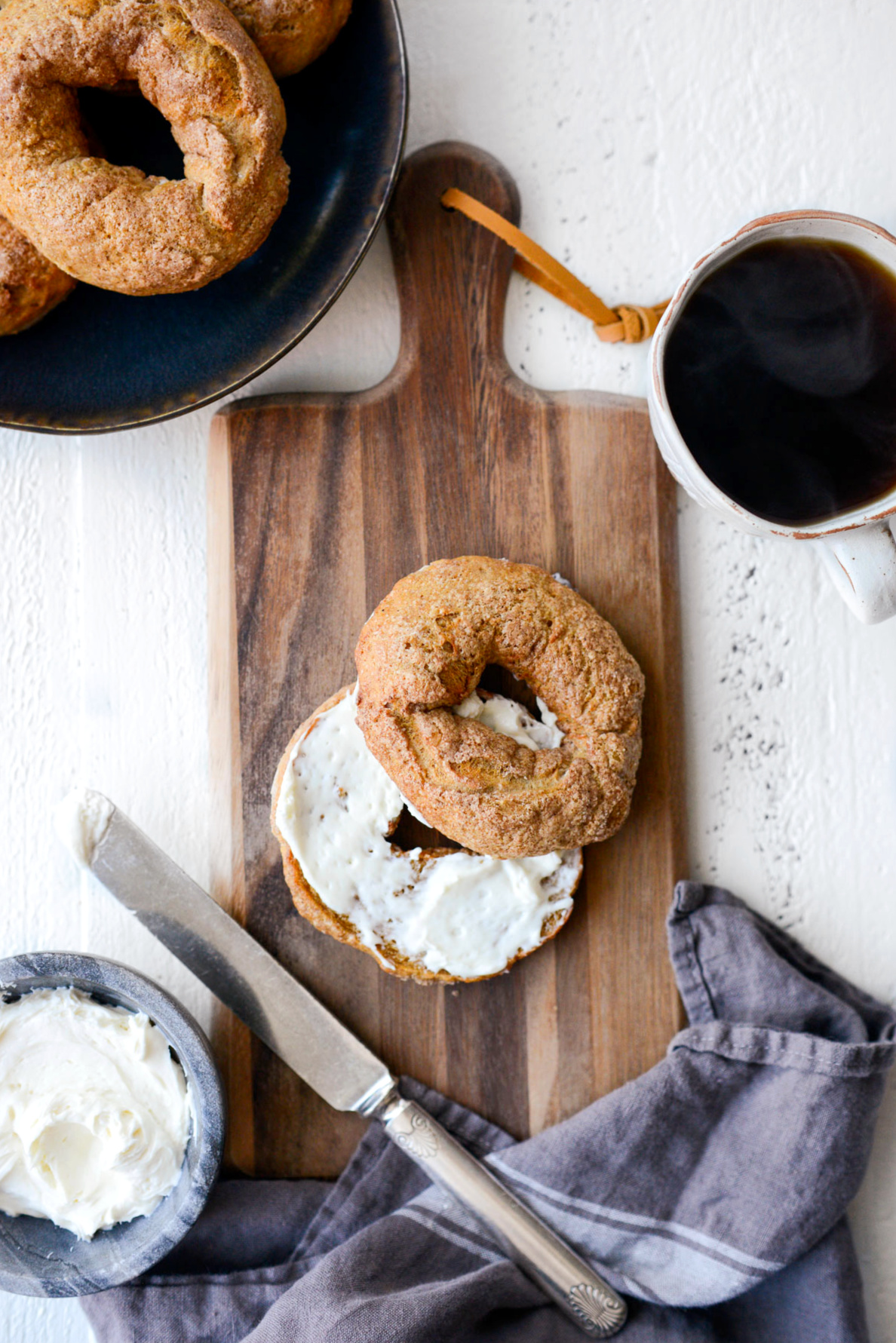 Air Fryer Pumpkin Spice Bagels Simply Scratch