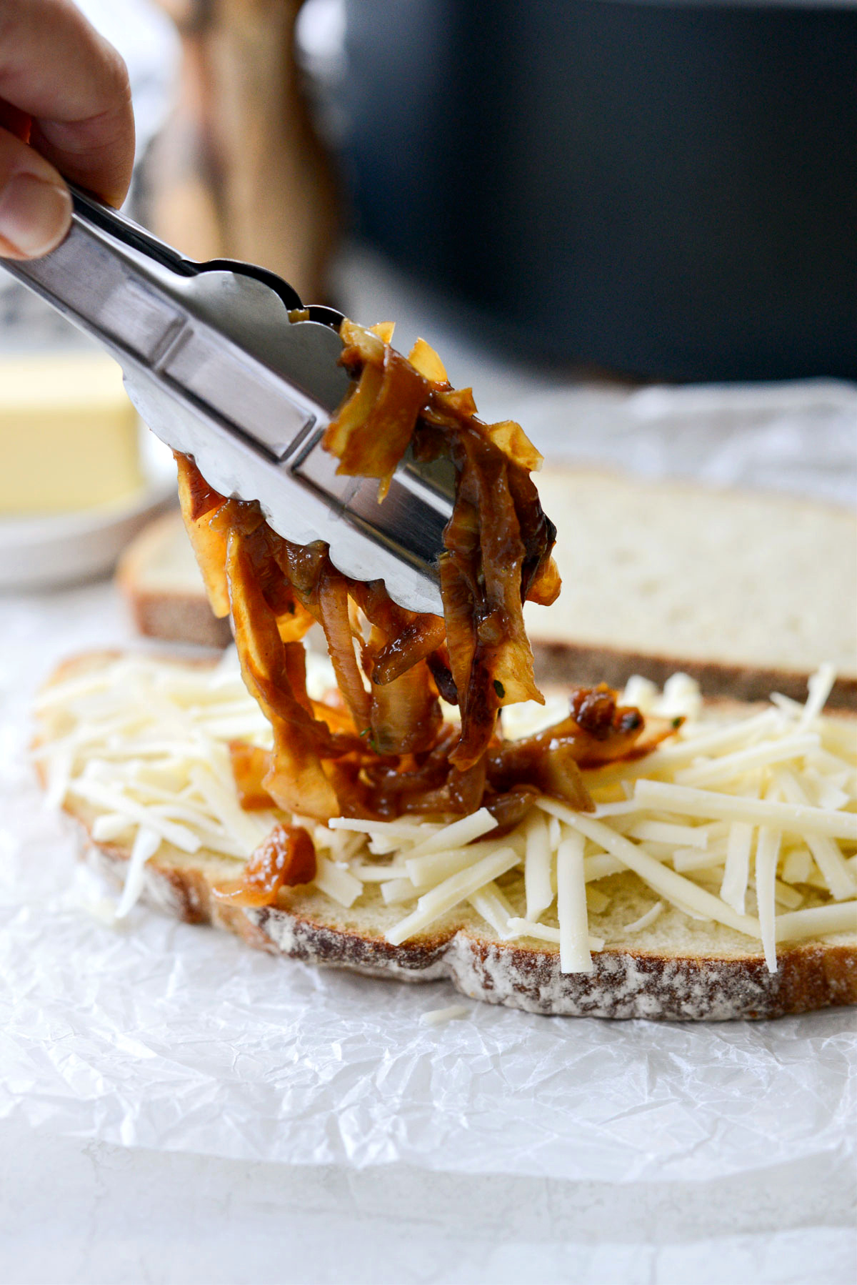 French Onion Soup Grilled Cheese Sandwich Simply Scratch