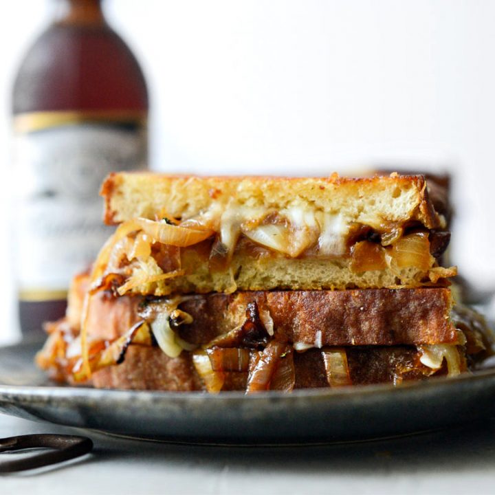 French Onion Soup Grilled Cheese Sandwiches-image