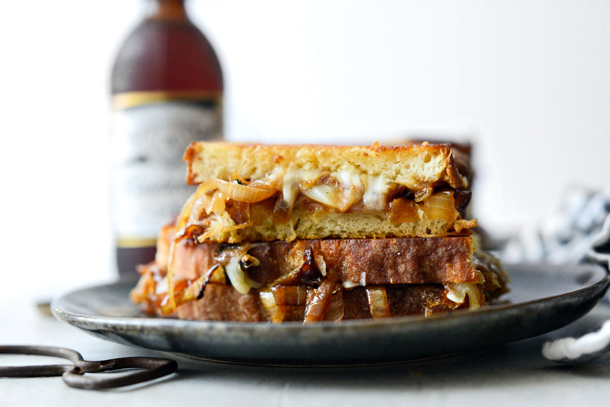 French Onion Soup Grilled Cheese Sandwich Simply Scratch
