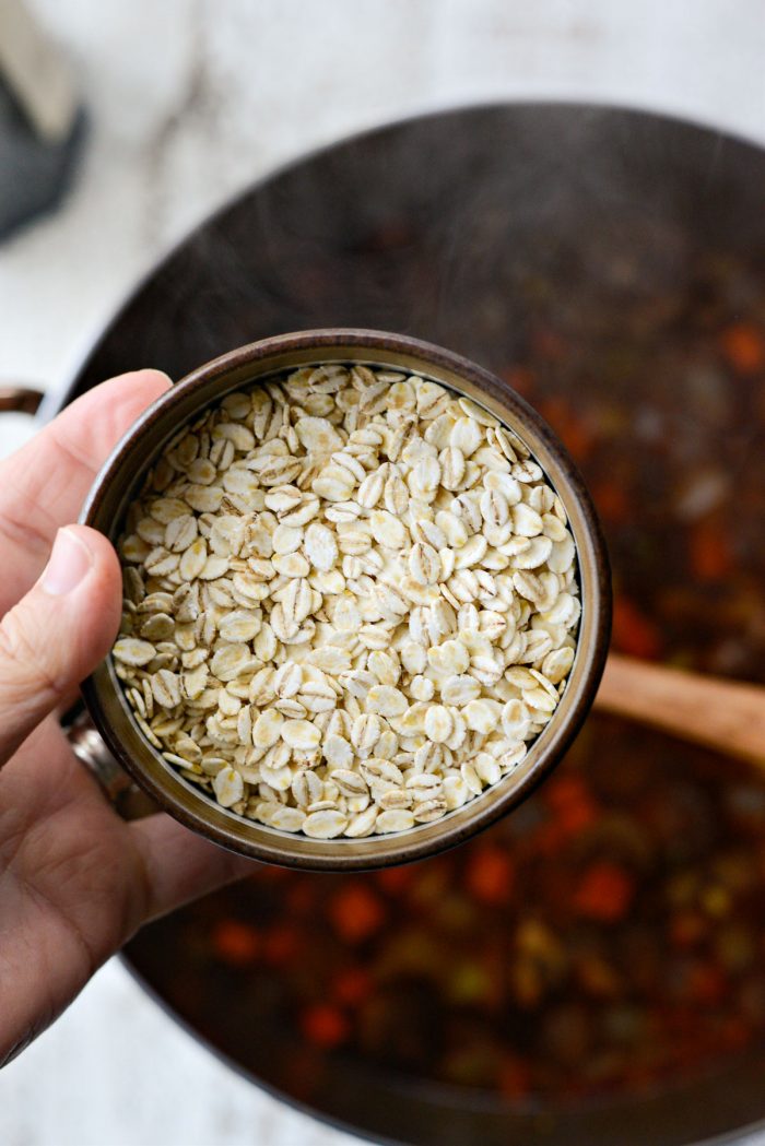 quick cooking barley.