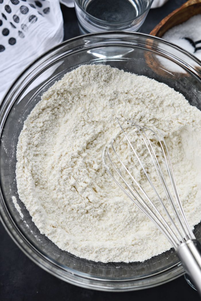 whisked dry ingredients,