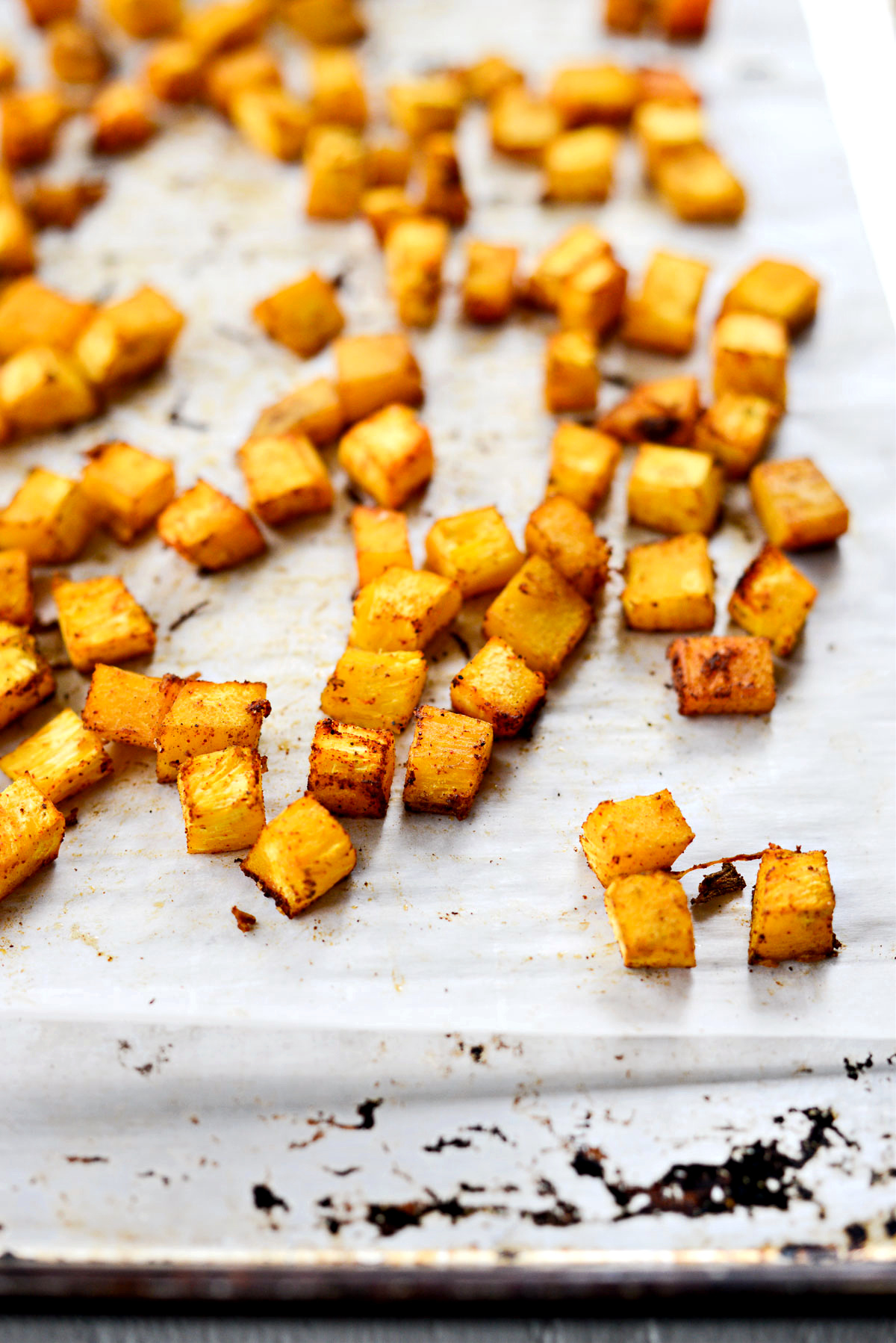 Roasted Pumpkin Kale and Feta Frittata Simply Scratch