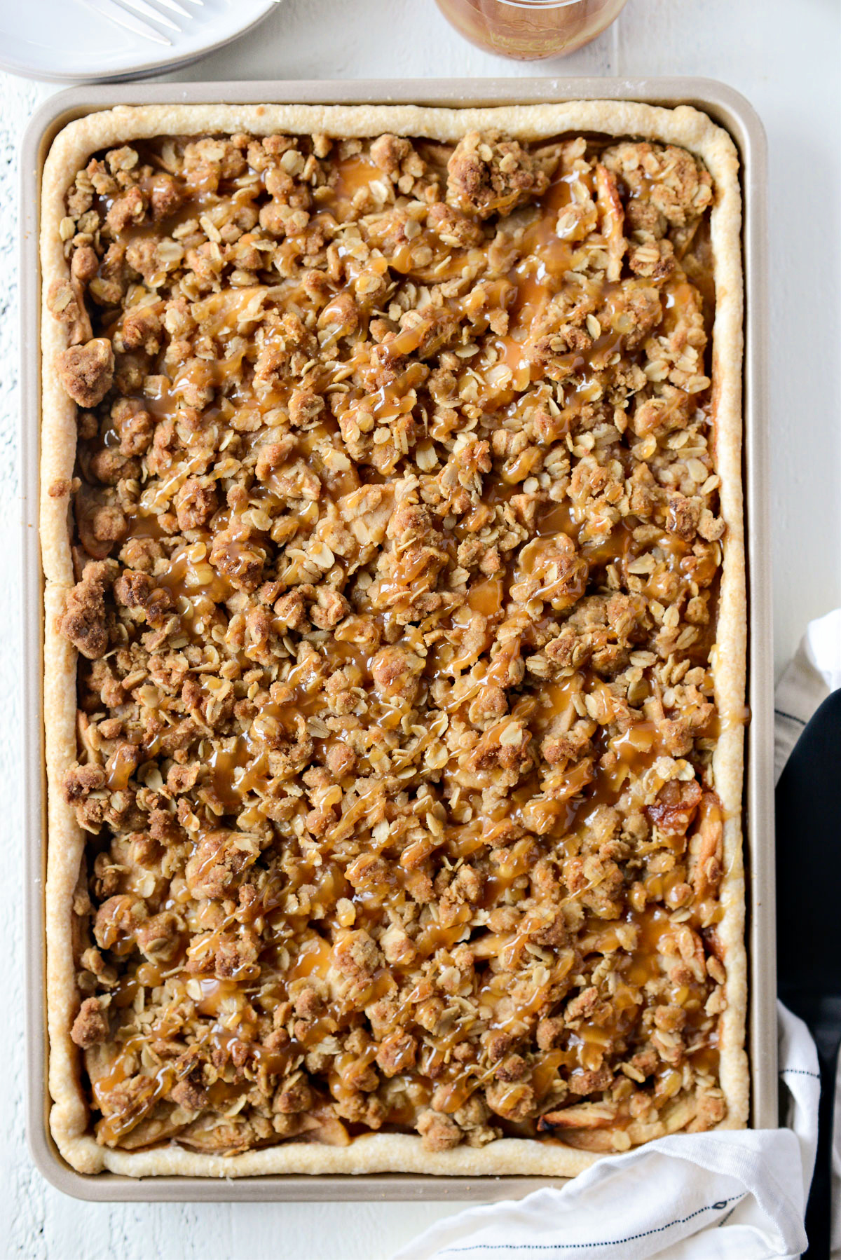 Caramel Apple Slab Pie Simply Scratch