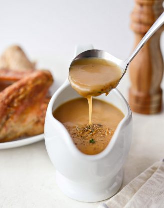 Make Ahead Turkey Gravy