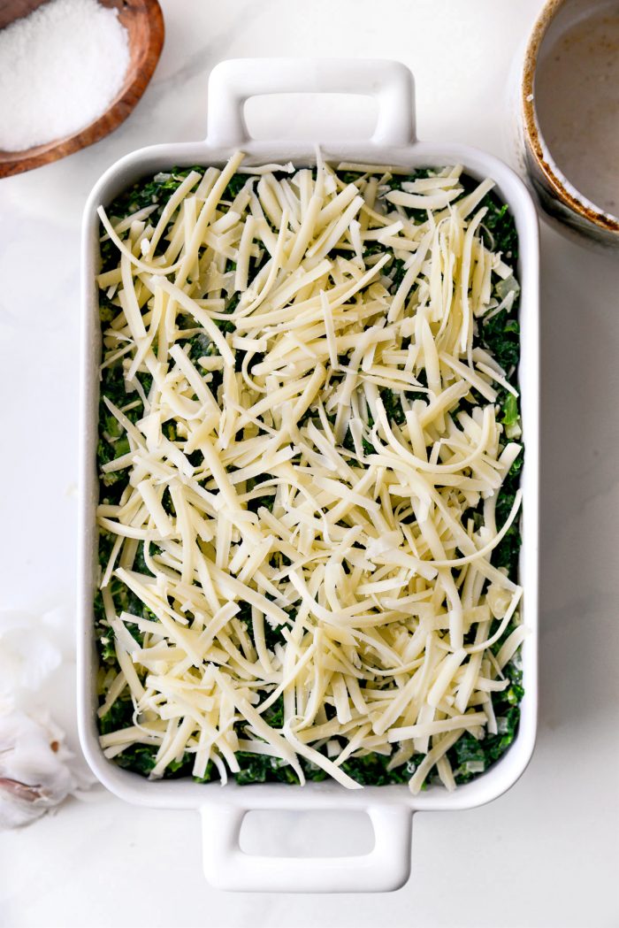 sprinkle with 1 cup grated gruyere.