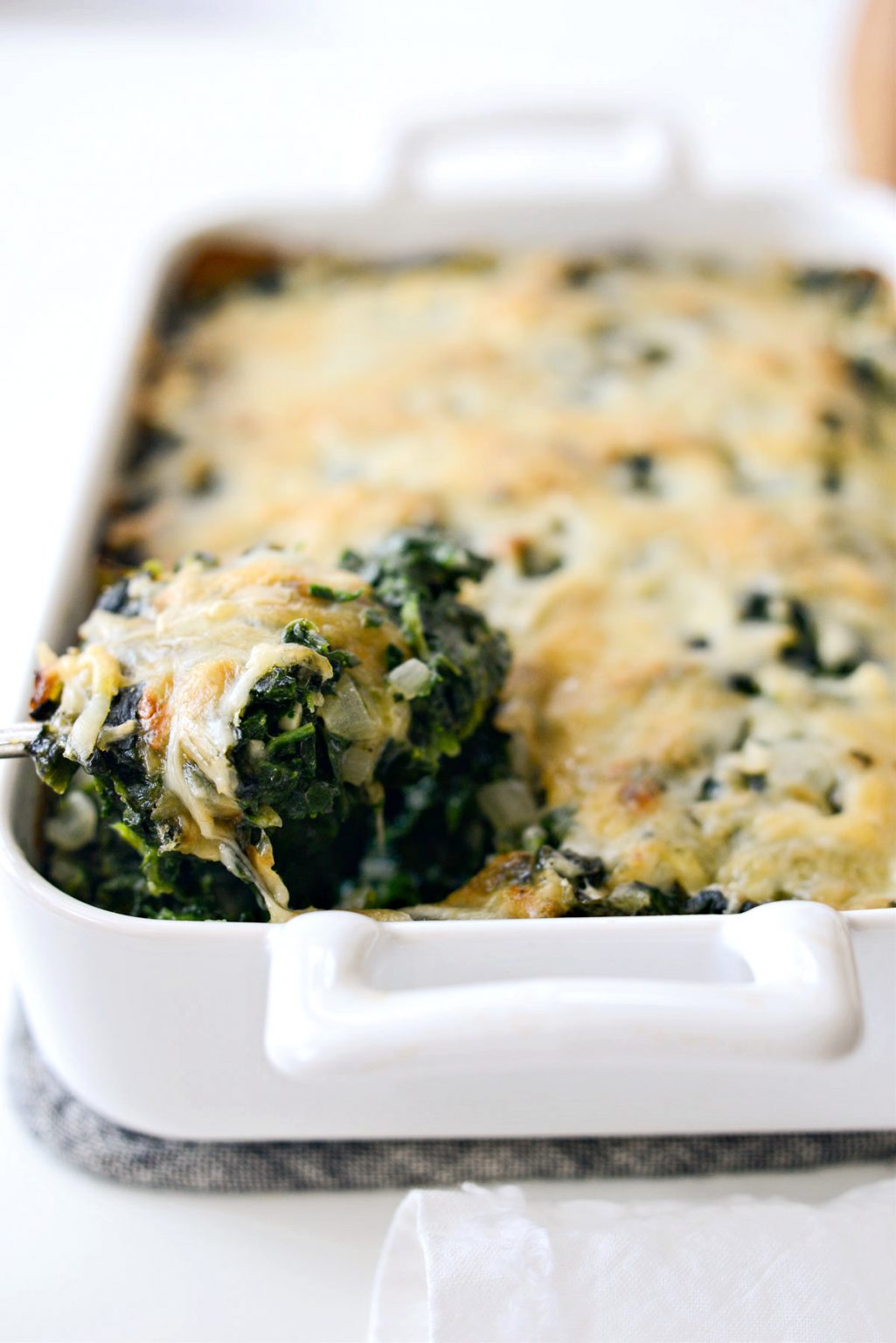 Spinach Gratin Simply Scratch