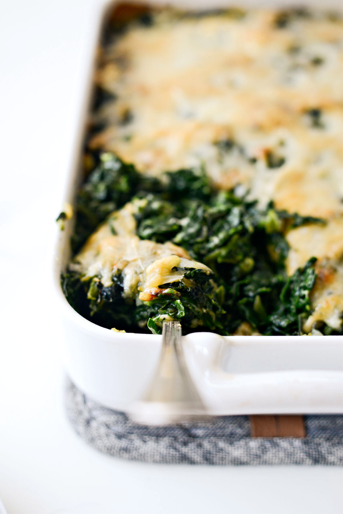 Spinach Gratin Simply Scratch