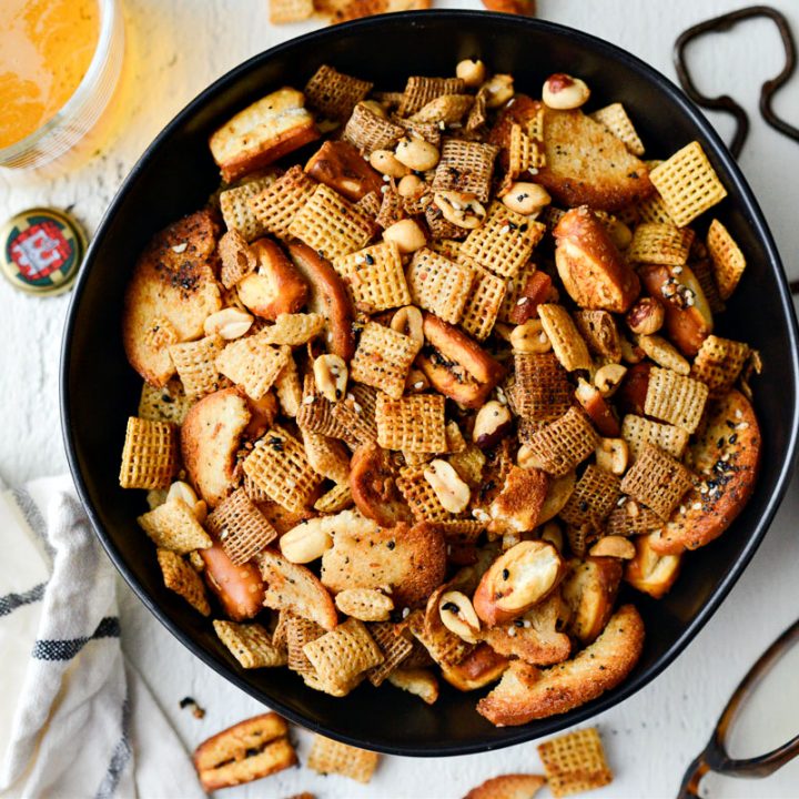 Everything Plus the Bagel Chex Mix Simply Scratch