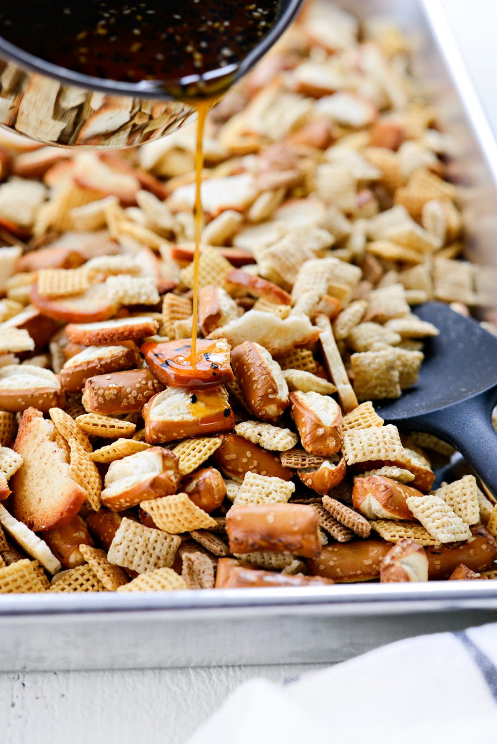 Everything Plus the Bagel Chex Mix Simply Scratch