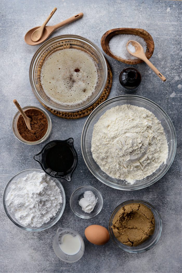 Super Soft Gingerbread Cookies ingredients