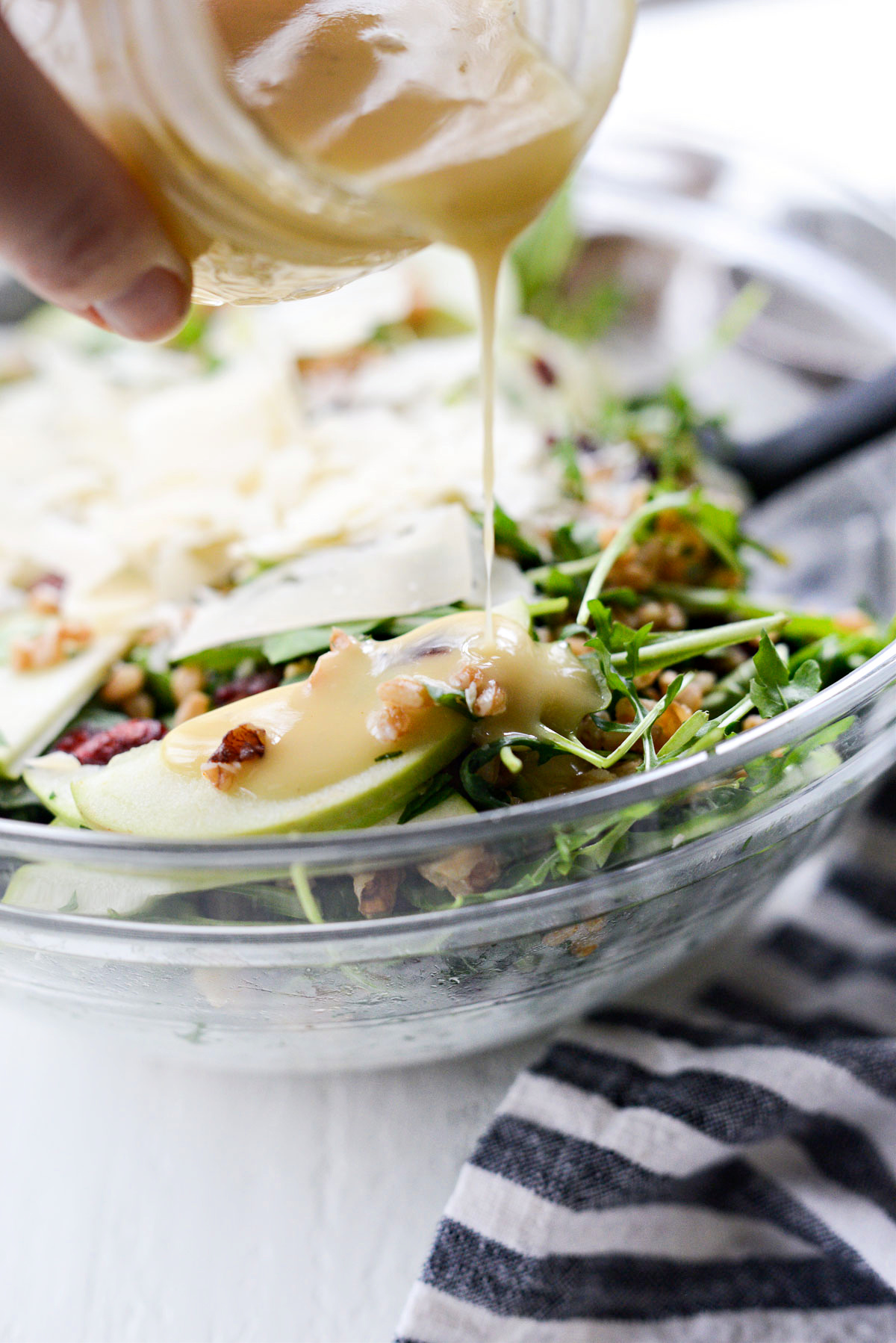 Winter Farro Salad with Fried Shallots Simply Scratch