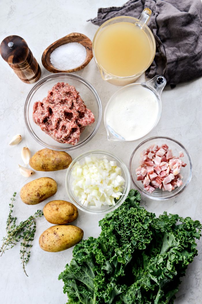 Zuppa Toscana ingredients