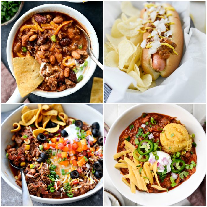 all things chili in perfect game day recipes