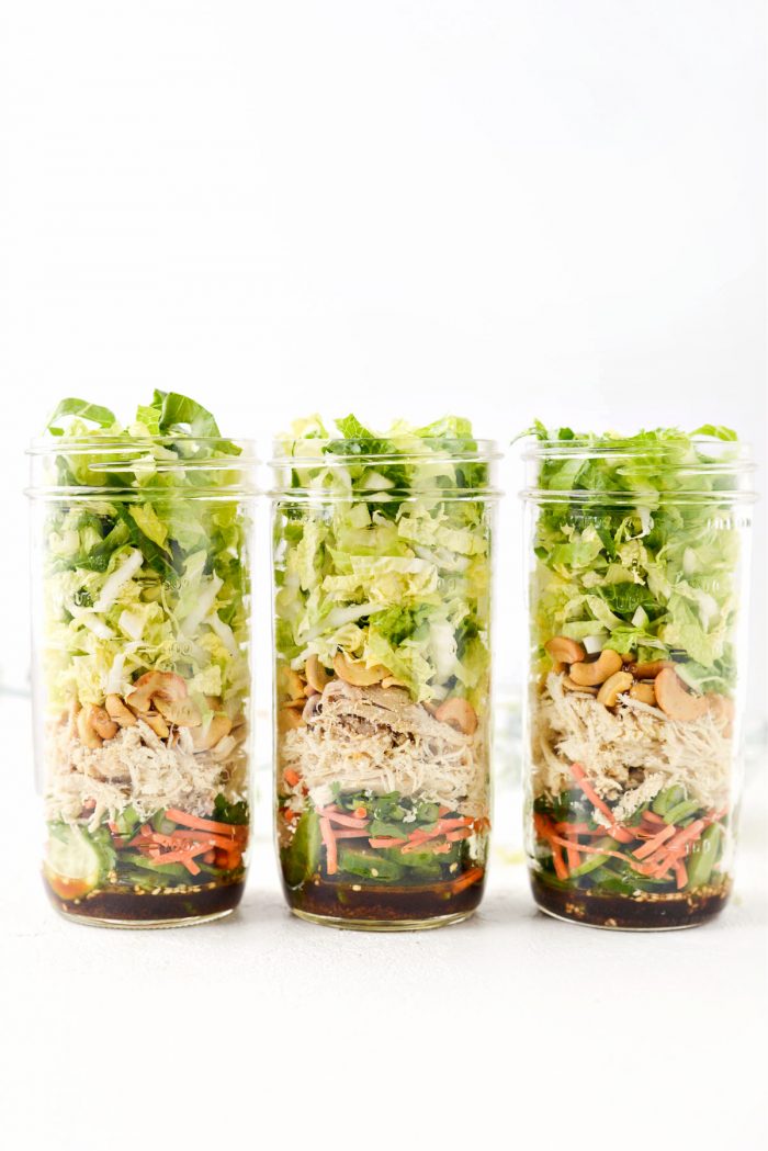 Everyday Mason Jar Salad - Simply Scratch