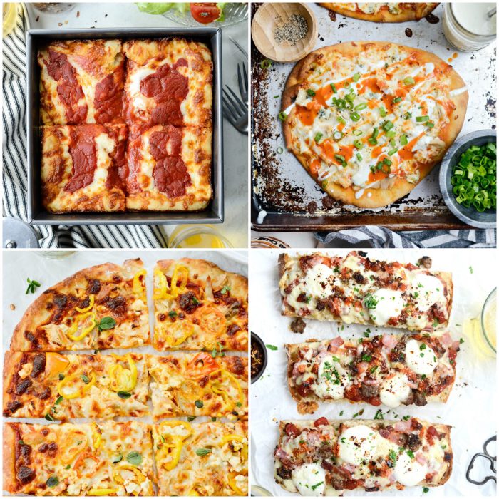 pizza and flatbreads in perfect game day recipes