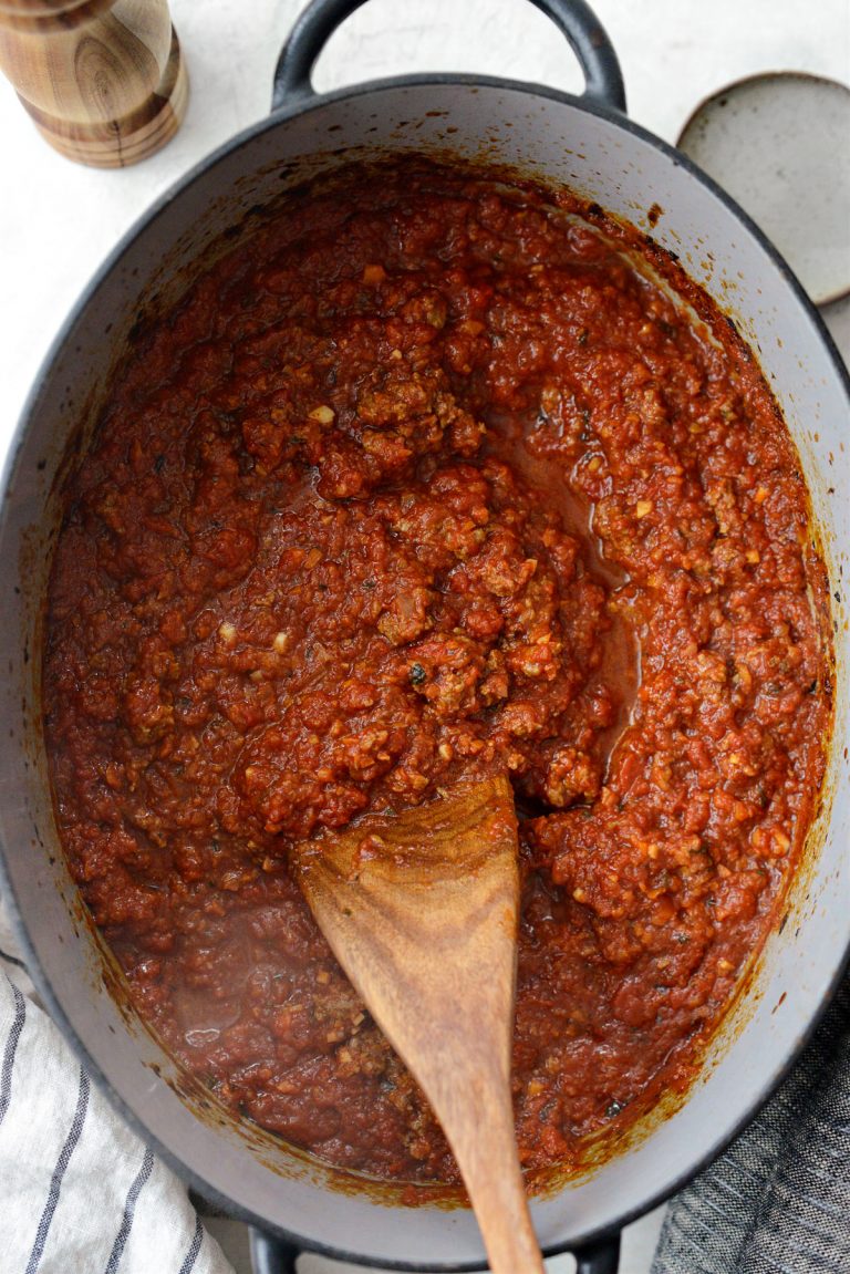 Slow Baked Spaghetti Sauce Simply Scratch