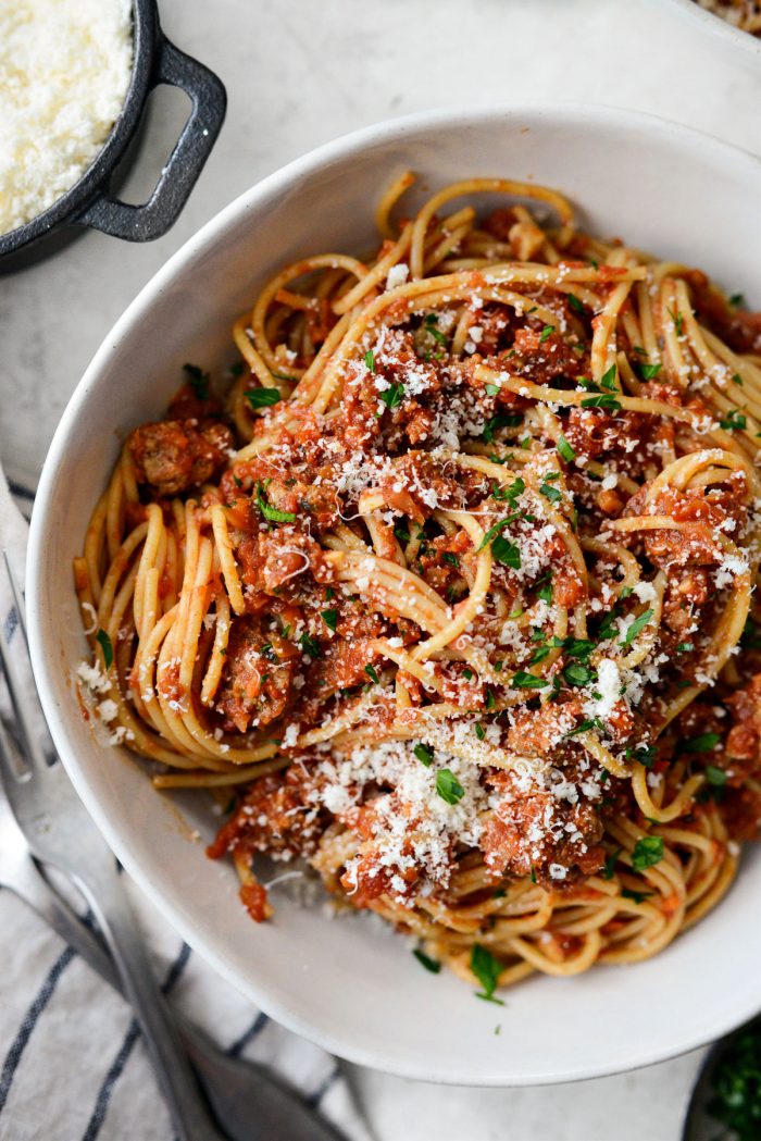 Slow Baked Spaghetti Sauce - Simply Scratch