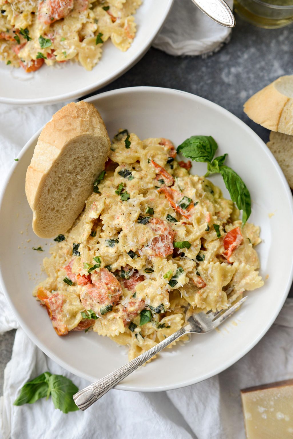 Baked Feta Pasta with Burst Cherry Tomatoes Simply Scratch